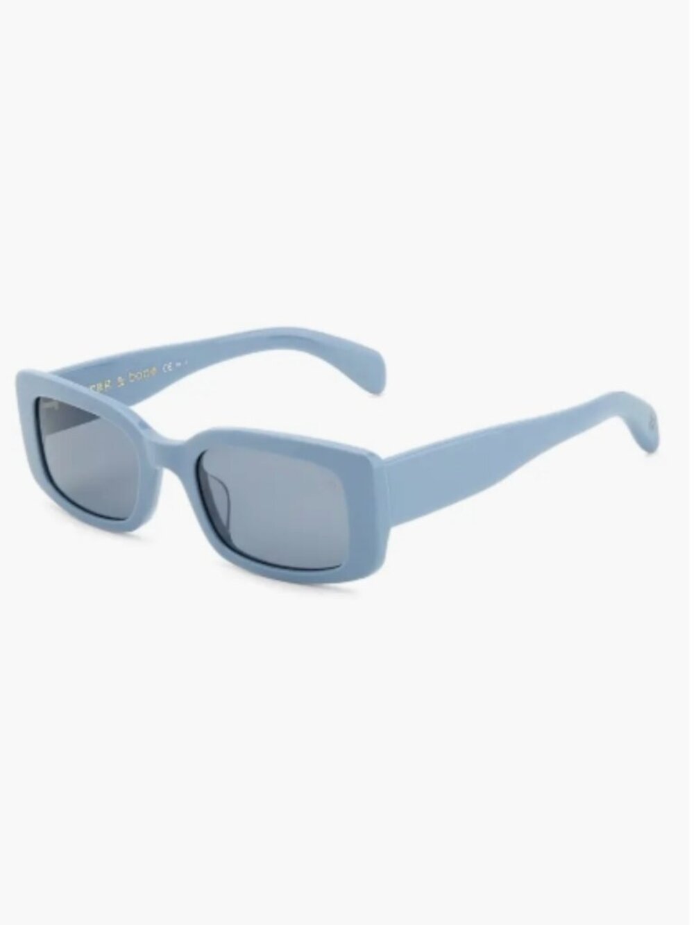 rag & bone 52mm Rrag & bone 52mm Rectangectangular Sunglasses – Blue/Grey – NWT